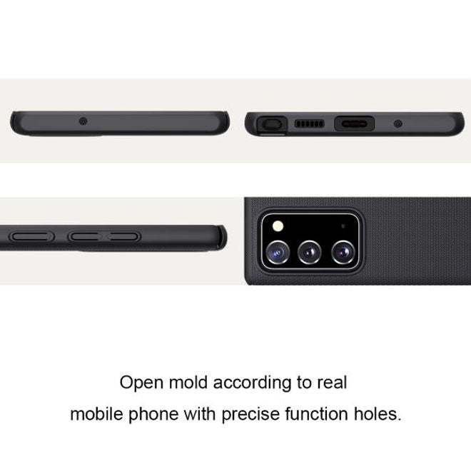 Nillkin - Samsung Galaxy Note 20 Hülle - Plastik Case - Super Frosted Shield Series - gold