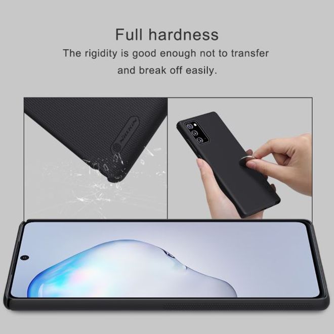 Nillkin - Samsung Galaxy Note 20 Hülle - Plastik Case - Super Frosted Shield Series - weiss