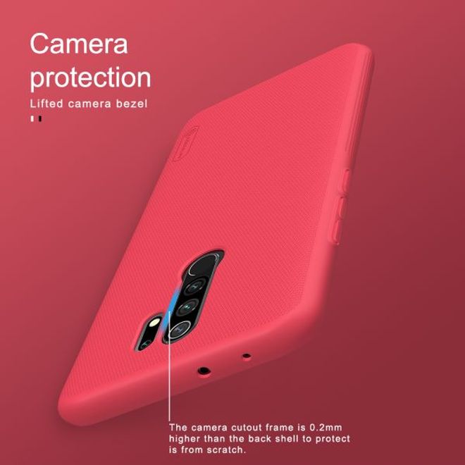 Nillkin - Xiaomi Redmi 9 Hülle - Plastik Case - Super Frosted Shield Series - schwarz