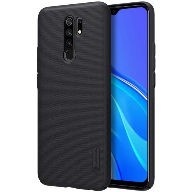 Nillkin - Xiaomi Redmi 9 Hülle - Plastik Case - Super Frosted Shield Series - schwarz