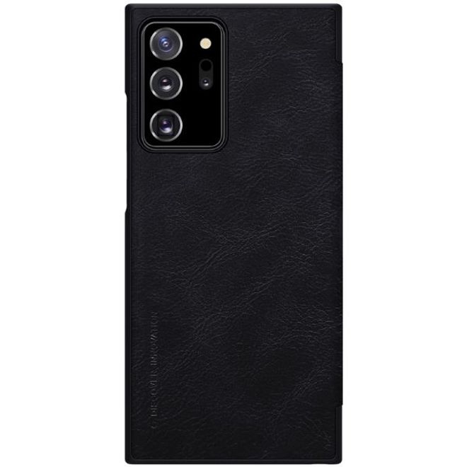 Nillkin - Samsung Galaxy Note 20 Ultra Hülle - Leder Book Case - Qin Series - schwarz