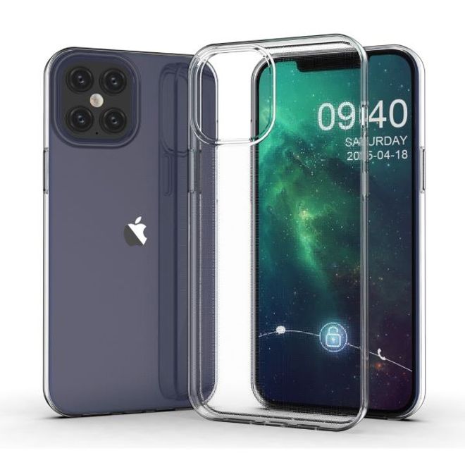 Coque pour iPhone 12 Pro Max - Série TPU souple - Transparente