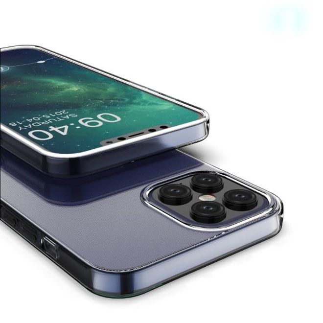 Coque pour iPhone 12 Pro Max - Série TPU souple - Transparente