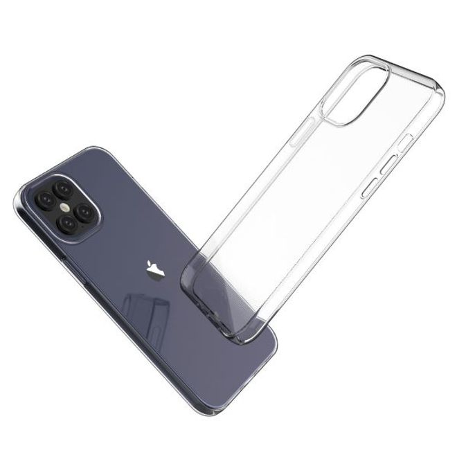 Coque pour iPhone 12 Pro Max - Série TPU souple - Transparente