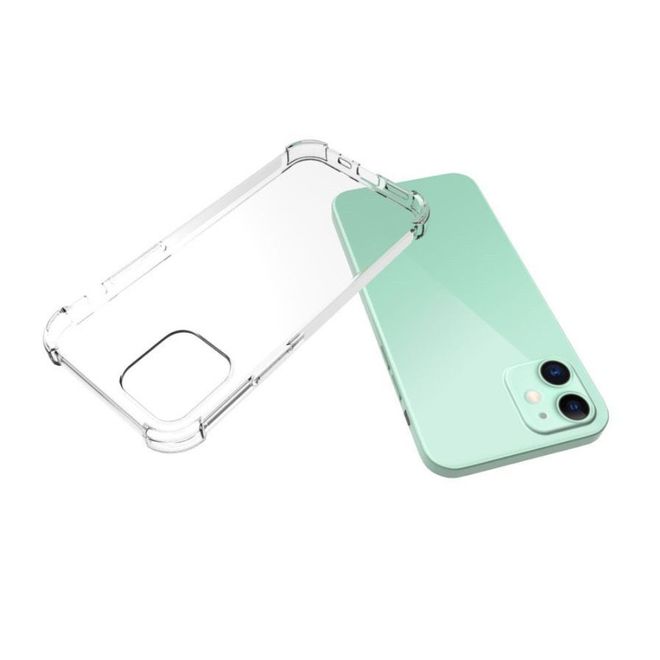 Coque pour iPhone 12 - Série TPU souple - Transparente