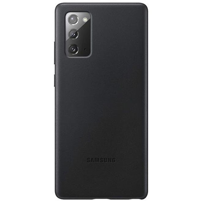 Samsung - Original Galaxy Note 20 Hülle - Hardcase - Leder Cover - schwarz