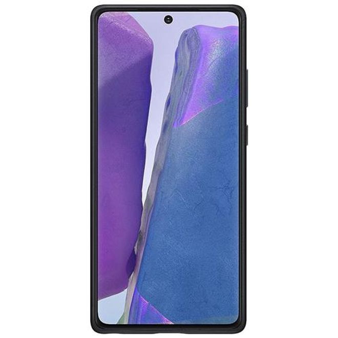 Samsung - Original Galaxy Note 20 Hülle - Hardcase - Leder Cover - schwarz