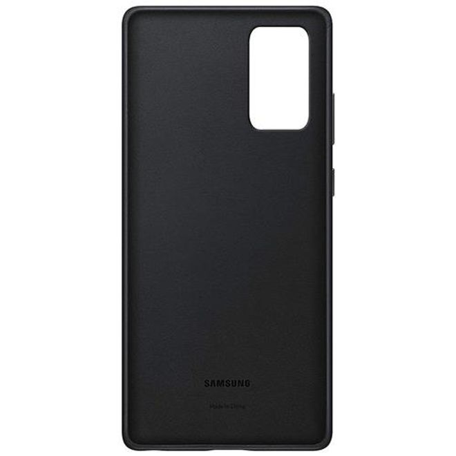 Samsung - Original Galaxy Note 20 Hülle - Hardcase - Leder Cover - schwarz