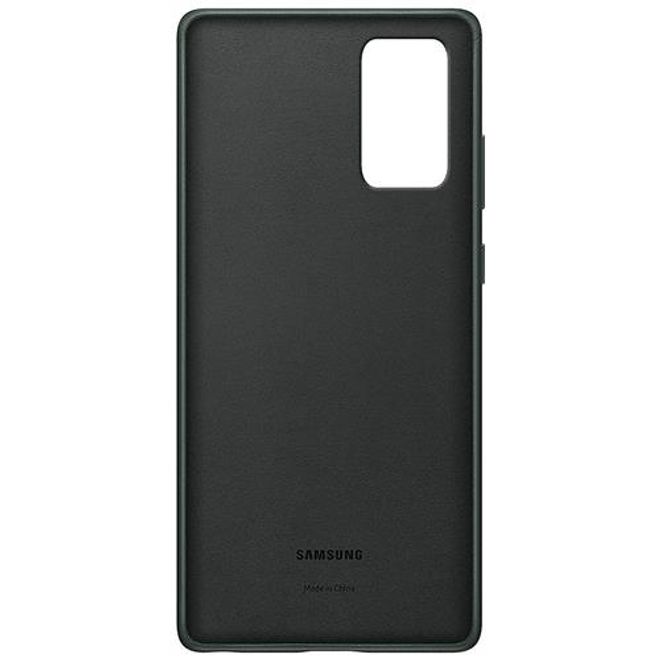 Samsung - Original Galaxy Note 20 Hülle - Hardcase - Leder Cover - grün
