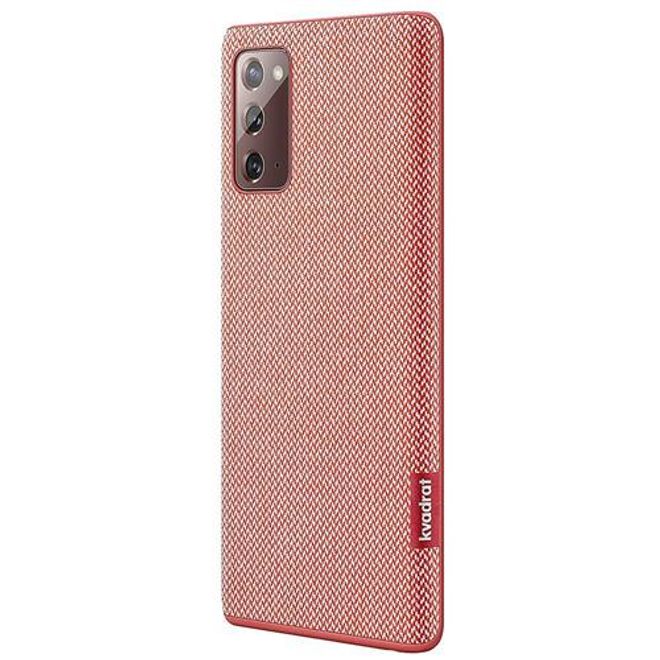 Samsung - Original Galaxy Note 20 Hülle - Hardcase - Kvadrat Cover - rot