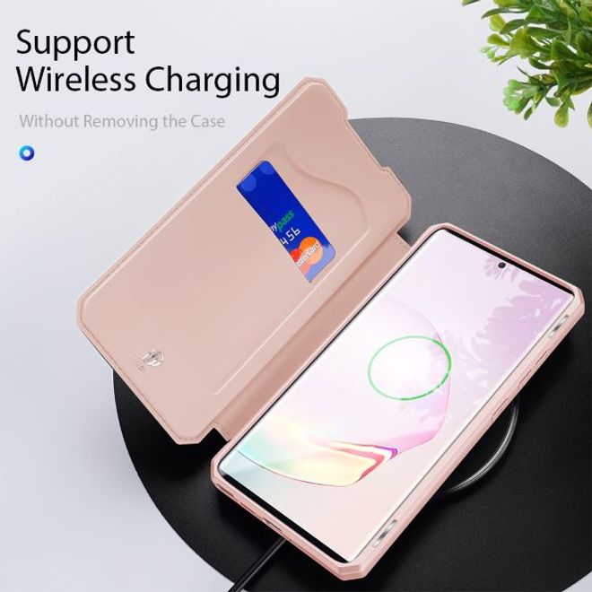 Dux Ducis - Samsung Galaxy Note 20 Hülle - Robustes Handy Bookcover - Skin X Series - pink