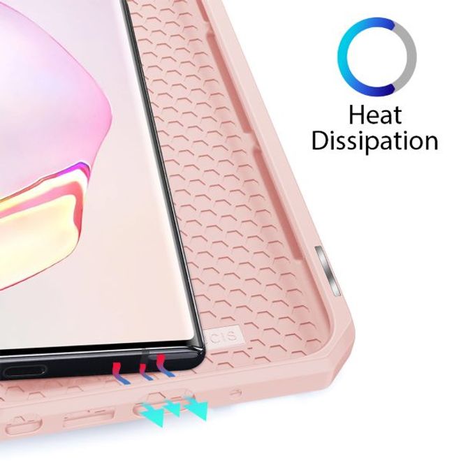 Dux Ducis - Samsung Galaxy Note 20 Hülle - Robustes Handy Bookcover - Skin X Series - pink