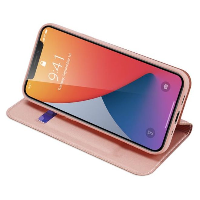 Dux Ducis - iPhone 12 mini Hülle - Handy Bookcover - Skin Pro Series - rosegold