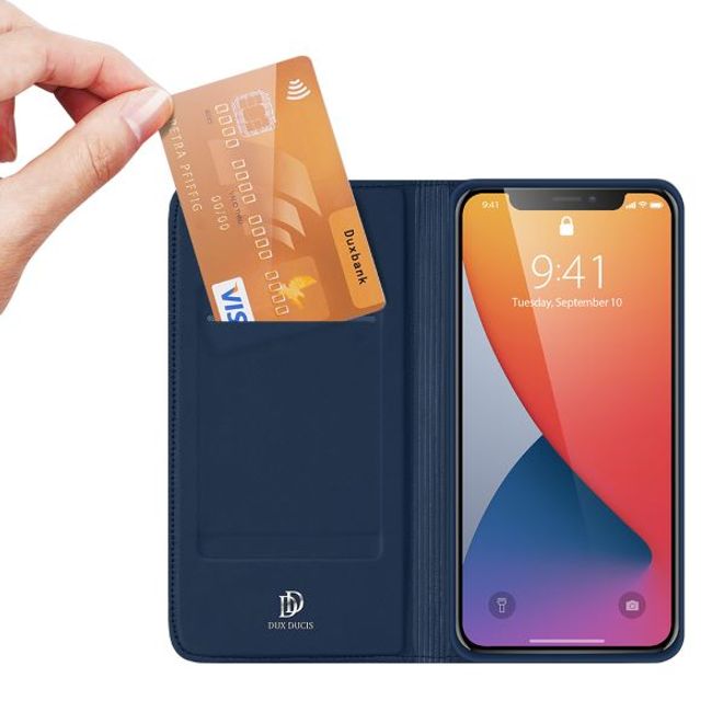 Dux Ducis - iPhone 12 Pro Max Hülle - Handy Bookcover - Skin Pro Series - blau