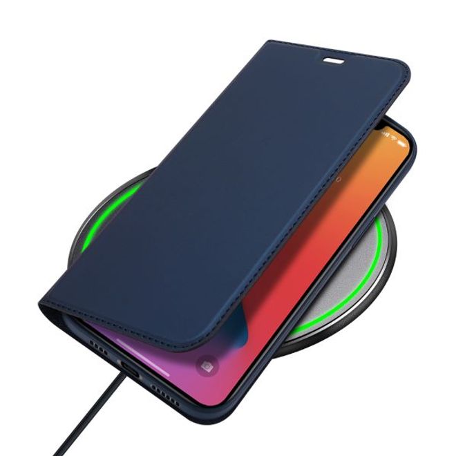 Dux Ducis - iPhone 12 Pro Max Hülle - Handy Bookcover - Skin Pro Series - blau
