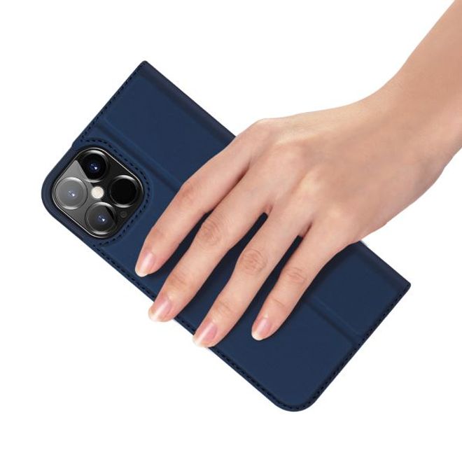 Dux Ducis - iPhone 12 Pro Max Hülle - Handy Bookcover - Skin Pro Series - blau