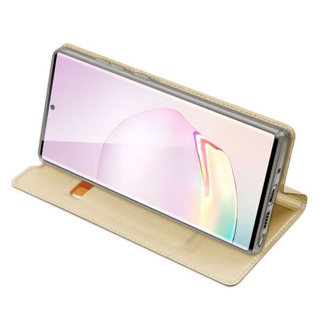 Dux Ducis - Samsung Galaxy Note 20 Hülle - Handy Bookcover - Skin Pro Series - gold