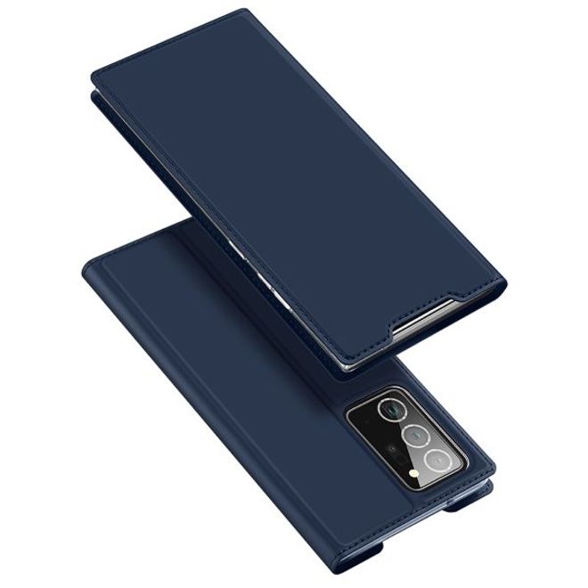 Dux Ducis - Samsung Galaxy Note 20 Ultra Hülle - Handy Bookcover - Skin Pro Series - blau