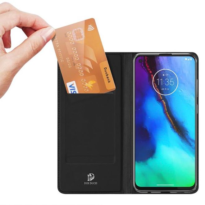 Dux Ducis - Motorola Moto G Pro Hülle - Handy Bookcover - Skin Pro Series - schwarz