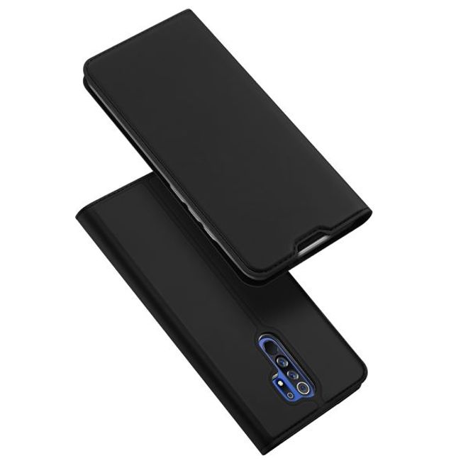 Dux Ducis - Xiaomi Redmi 9 Hülle - Handy Bookcover - Skin Pro Series - schwarz