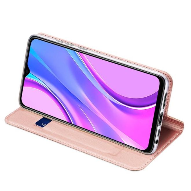 Dux Ducis - Xiaomi Redmi 9 Hülle - Handy Bookcover - Skin Pro Series - rosegold