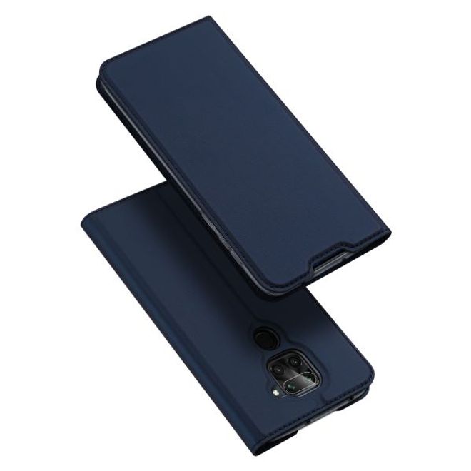 Dux Ducis - Xiaomi Redmi Note 9 Hülle - Handy Bookcover - Skin Pro Series - blau