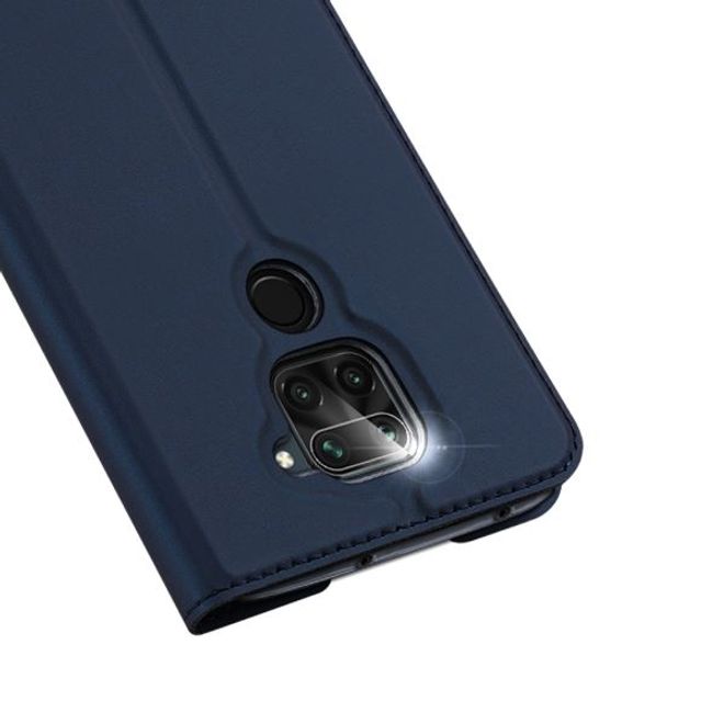 Dux Ducis - Xiaomi Redmi Note 9 Hülle - Handy Bookcover - Skin Pro Series - blau
