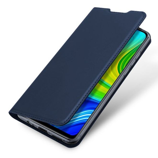 Dux Ducis - Xiaomi Redmi Note 9 Hülle - Handy Bookcover - Skin Pro Series - blau