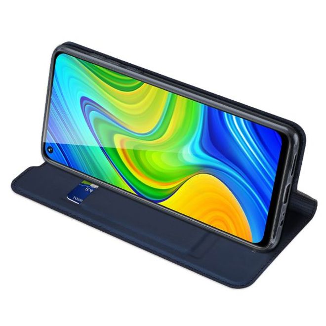 Dux Ducis - Xiaomi Redmi Note 9 Hülle - Handy Bookcover - Skin Pro Series - blau