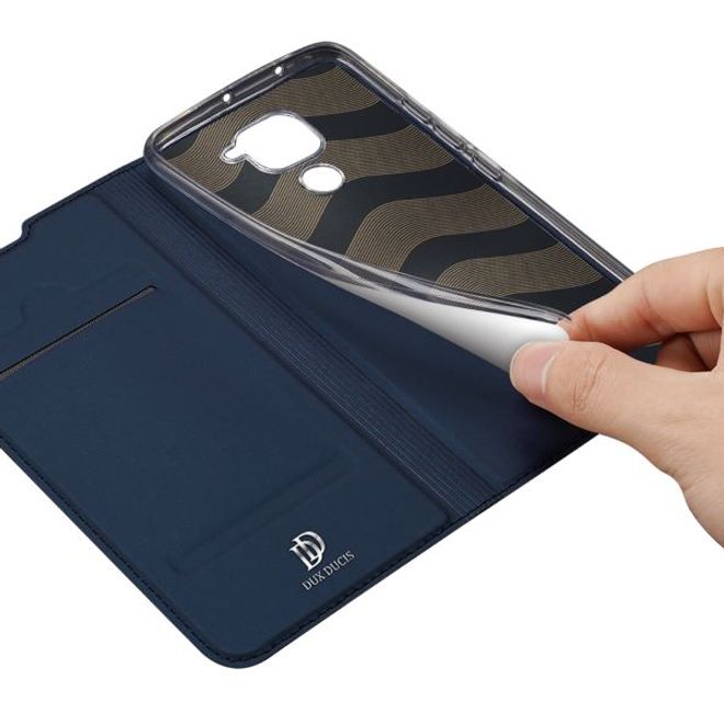 Dux Ducis - Xiaomi Redmi Note 9 Hülle - Handy Bookcover - Skin Pro Series - blau