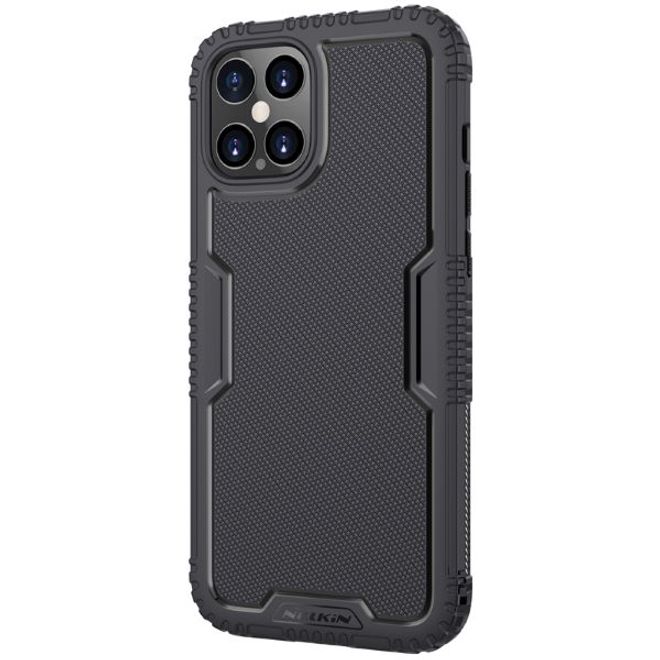 Nillkin - iPhone 12 Pro Max Hülle - TPU Softcase - Tactics Series - schwarz