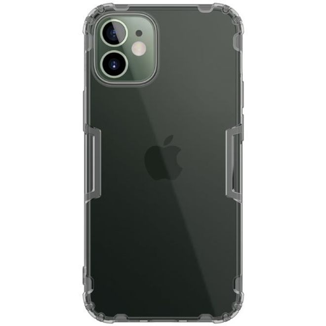 Nillkin - iPhone 12 mini Hülle - Case aus elastischem Plastik - Nature Soft Series - grau