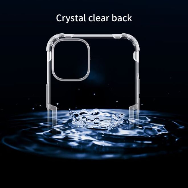 Nillkin - iPhone 12 mini Hülle - Case aus elastischem Plastik - Nature Soft Series - grau