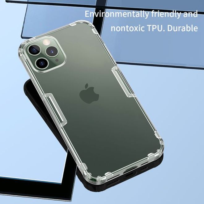 Nillkin - iPhone 12 / iPhone 12 Pro Hülle - Case aus elastischem Plastik - Nature Soft Series - transparent