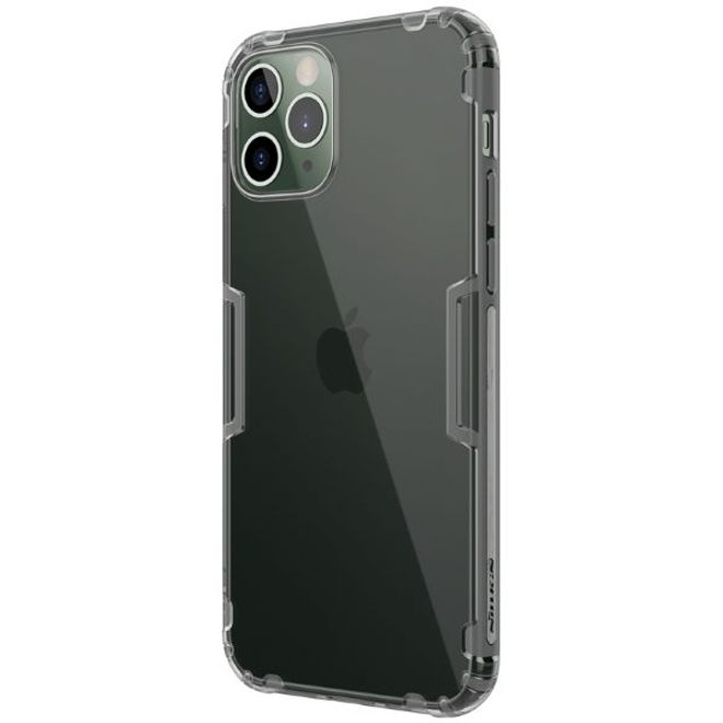Nillkin - iPhone 12 / iPhone 12 Pro Hülle - Case aus elastischem Plastik - Nature Soft Series - grau