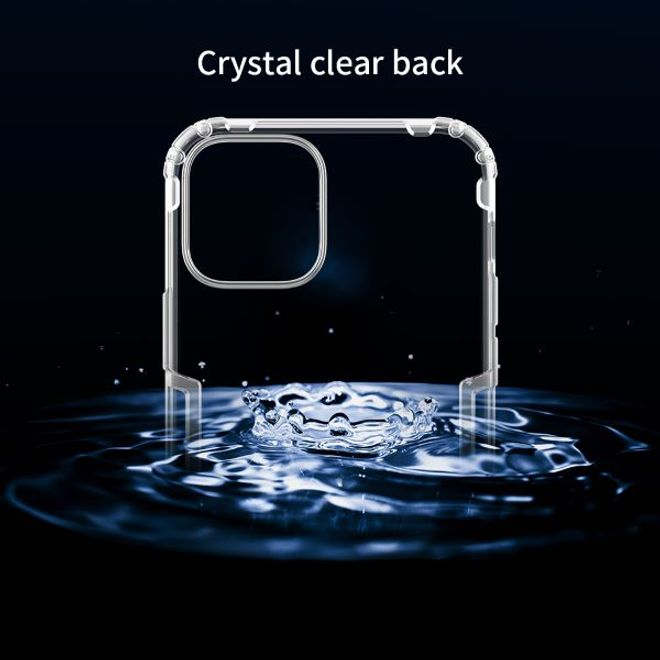 Nillkin - iPhone 12 / iPhone 12 Pro Hülle - Case aus elastischem Plastik - Nature Soft Series - grau