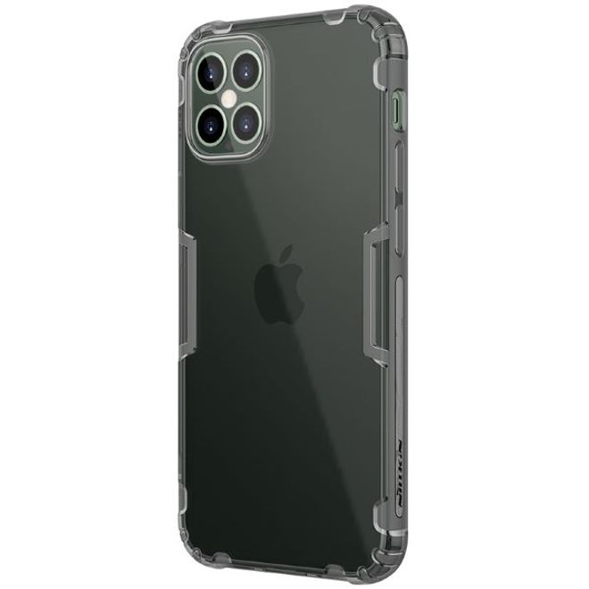 Nillkin - iPhone 12 Pro Max Hülle - Case aus elastischem Plastik - Nature Soft Series - grau