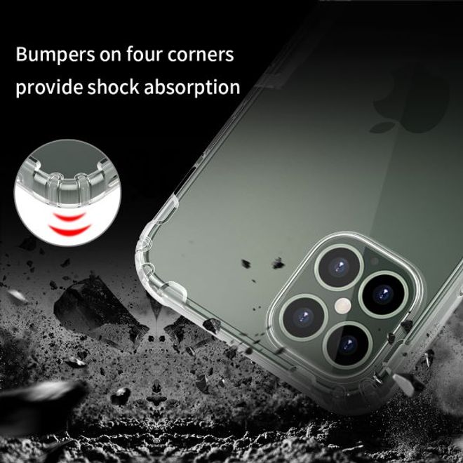 Nillkin - iPhone 12 Pro Max Hülle - Case aus elastischem Plastik - Nature Soft Series - dunkelgrün