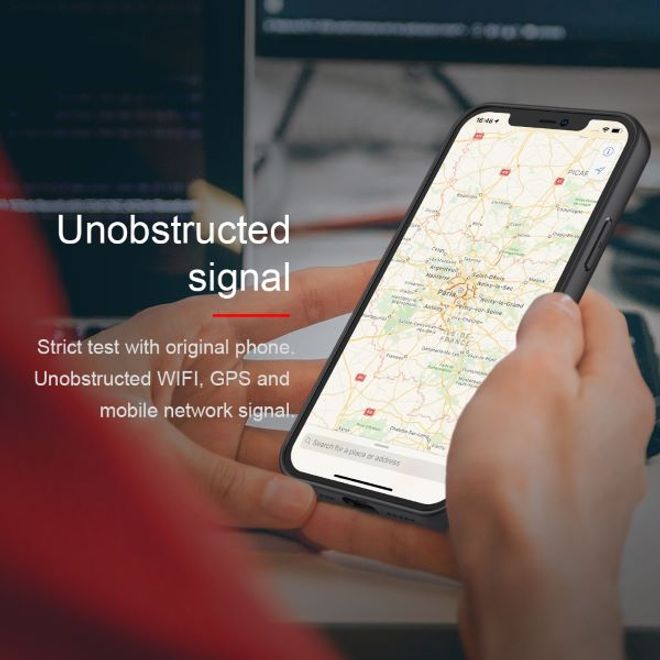 Nillkin - iPhone 12 / iPhone 12 Pro Hülle - Hardcase - Textured Series - schwarz