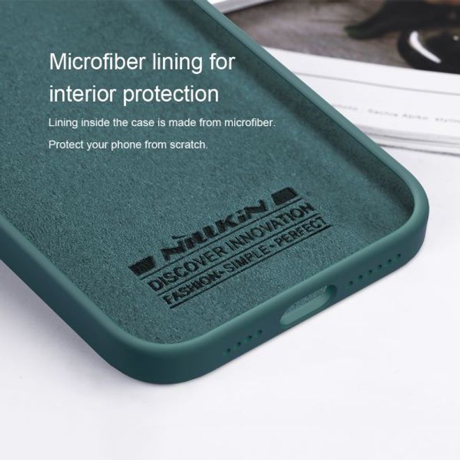 Nillkin - iPhone 12 Pro Max Handyhülle - Case aus flexiblem Plastik/Silikon - Flex Pure Series - schwarz