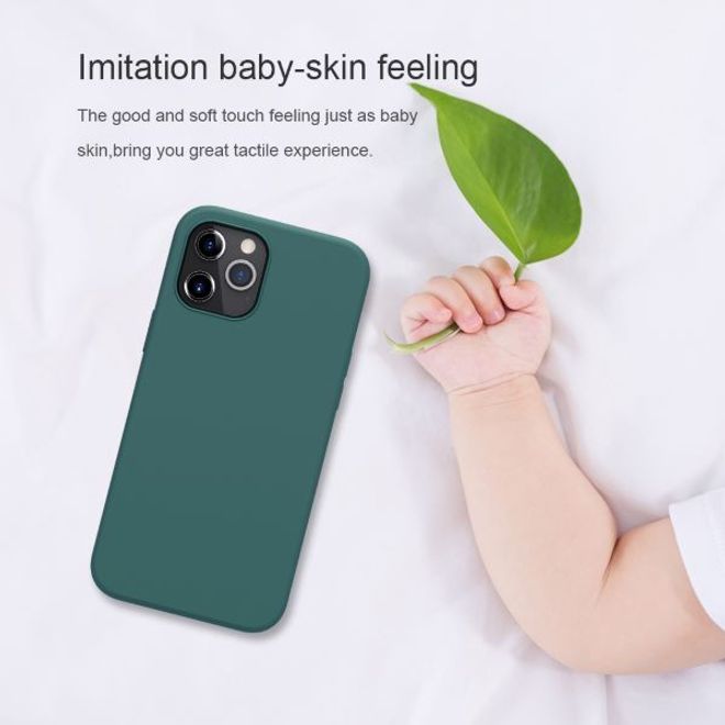 Nillkin - iPhone 12 Pro Max Handyhülle - Case aus flexiblem Plastik/Silikon - Flex Pure Series - schwarz