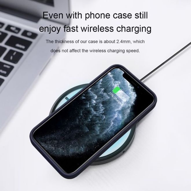 Nillkin - iPhone 12 Pro Max Handyhülle - Case aus flexiblem Plastik/Silikon - Flex Pure Series - rot