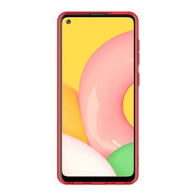 Araree - Samsung Galaxy A21s Hülle - Case aus TPU Plastik - A Cover Series - rot