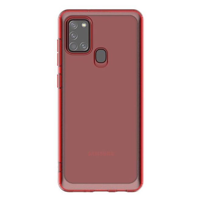 Araree - Samsung Galaxy A21s Hülle - Case aus TPU Plastik - A Cover Series - rot