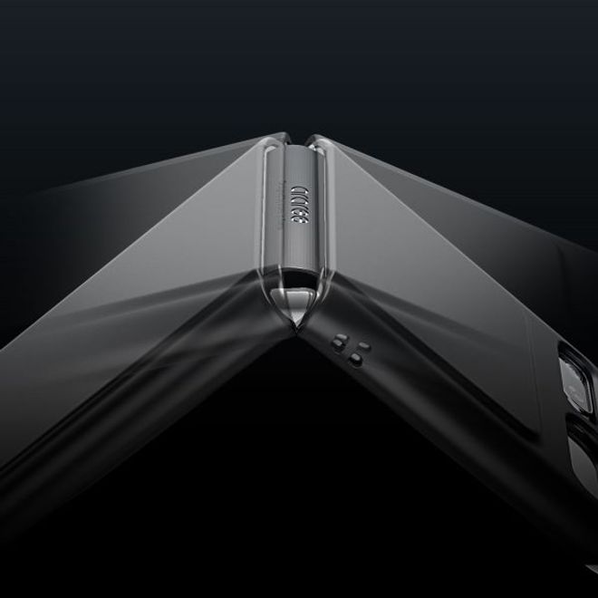 Araree - Galaxy Z Flip Hülle - Case aus Plastik - Aero Flex Series - schwarz