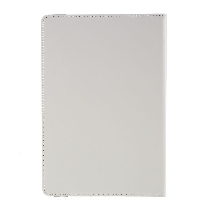 Samsung Galaxy Tab S7 Hülle - 360° rotierbares Case aus Leder - weiss