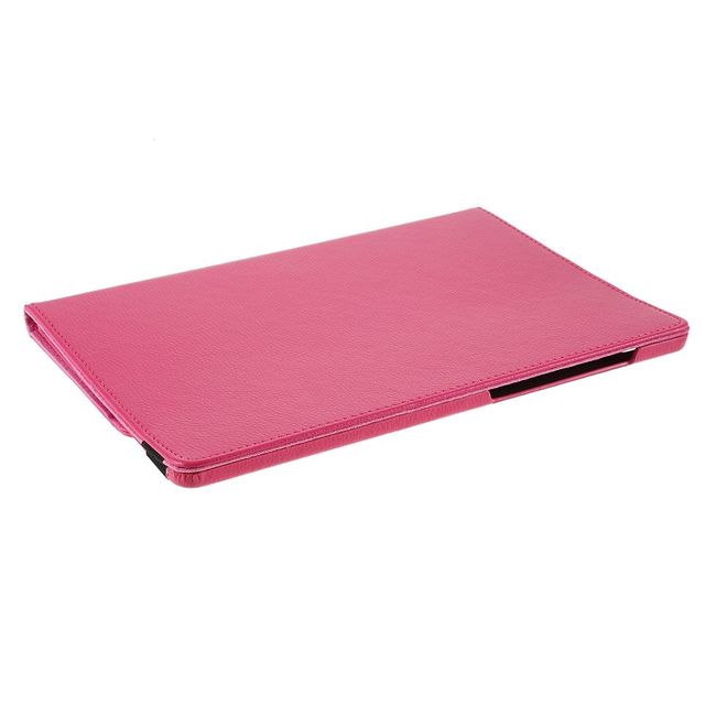 Samsung Galaxy Tab S7 Hülle - 360° rotierbares Case aus Leder - rosa
