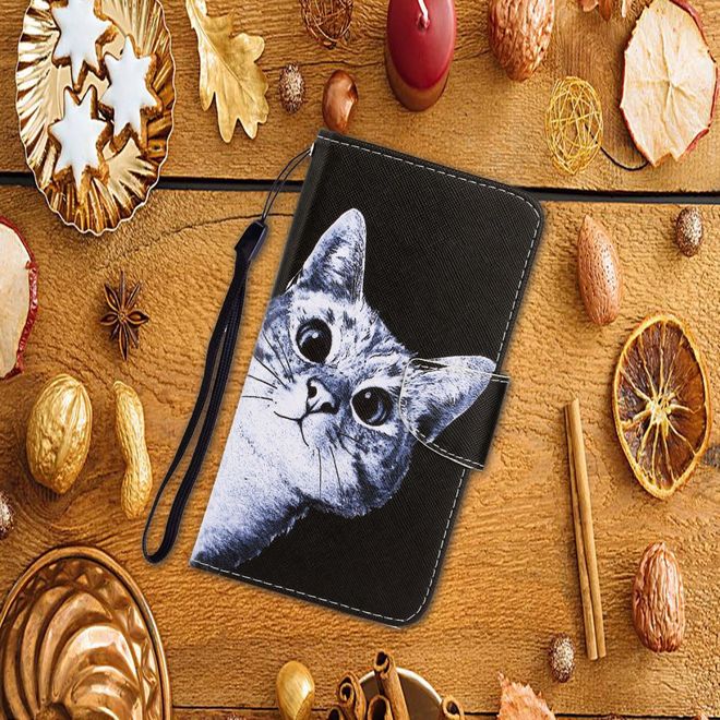 Huawei Y5p Handy Hülle - Leder Bookcover Image Series - Katze