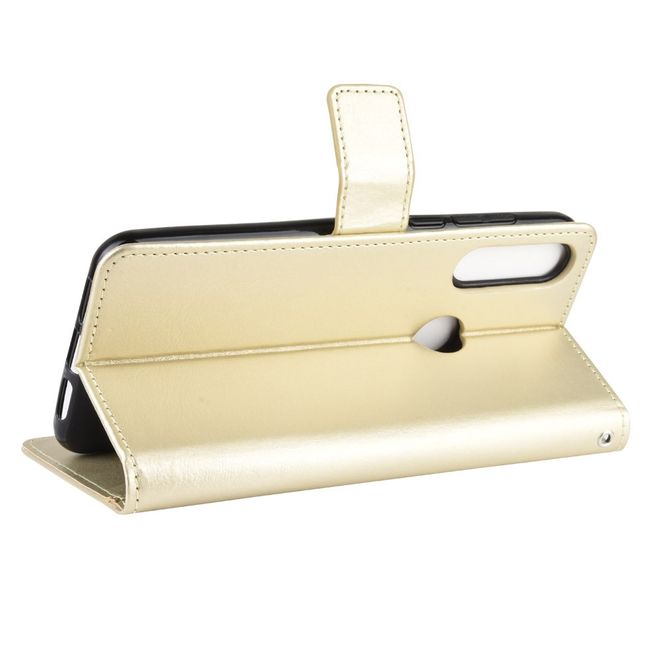 Alcatel 1S (2020) / 3L (2020) Handyhülle - Crazy Horse III Leder Series Case - gold