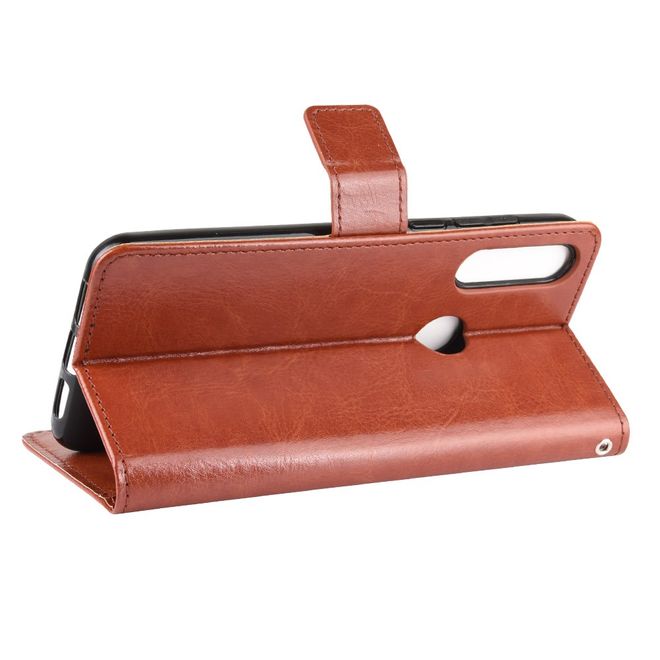 Alcatel 1S (2020) / 3L (2020) Handyhülle - Crazy Horse III Leder Series Case - braun